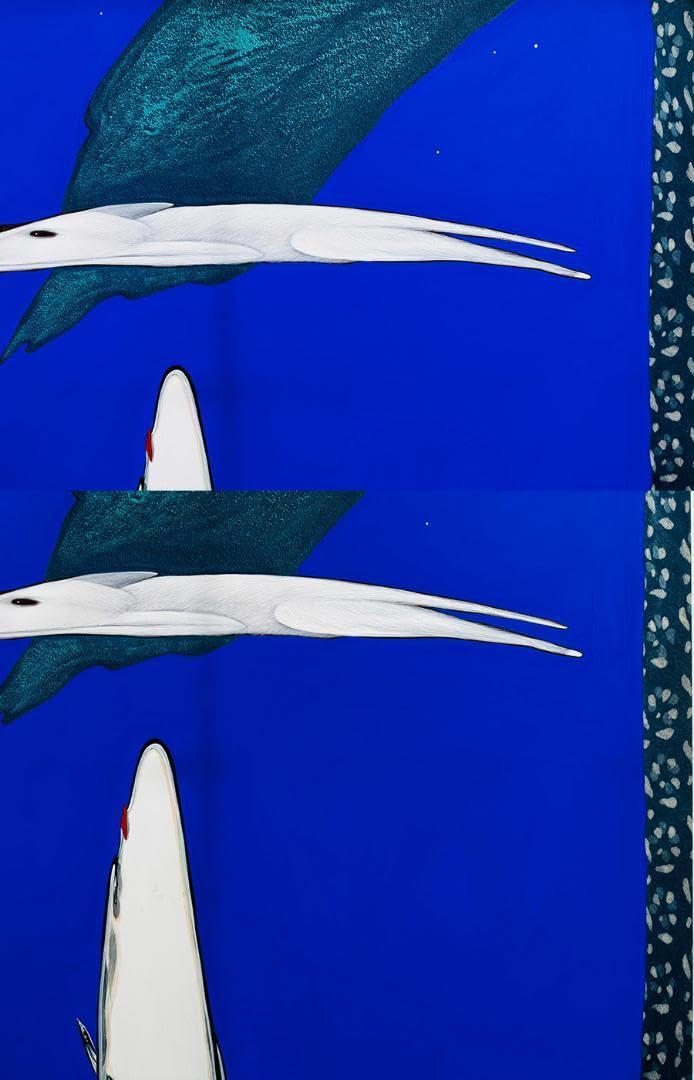 安達博文 画 2003年作 たおやかに 40号 額寸縦111cm✖️92.５cm Amazon.co.jp: 安達博文 画 2003年作 たおやかに 40号 額寸縦